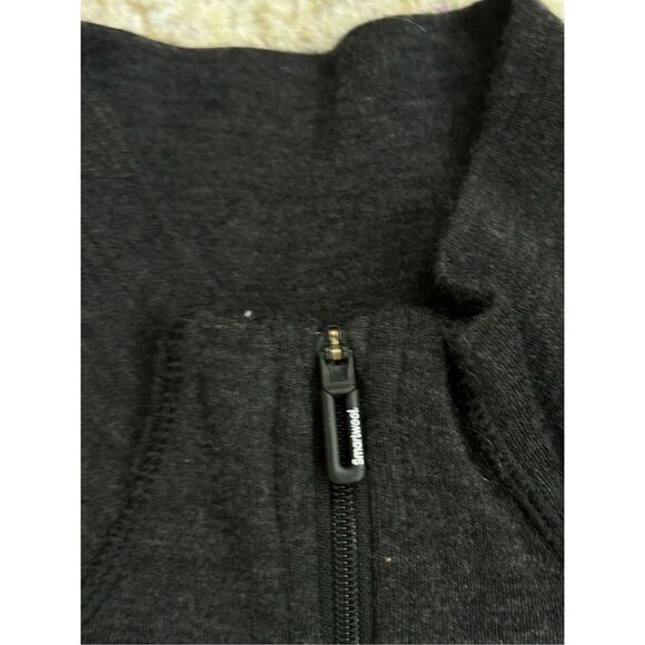 Smartwool Pullover Sweater Quarter Zip Base Layer Gray Women's Size XL - Picture 4 of 6